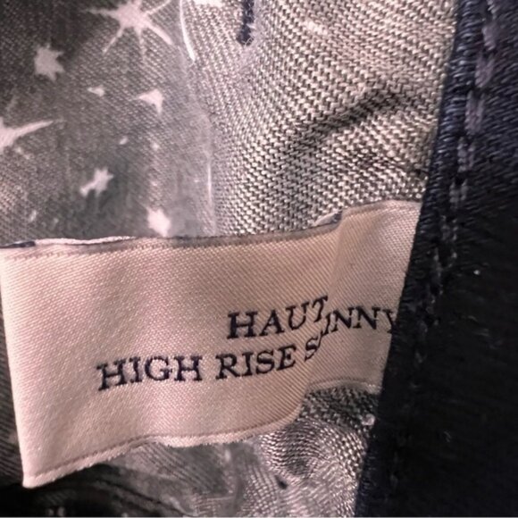 Scotch  Soda Metal Embellished High Rise Skinny Jeans Size 30 - Picture 8 of 12